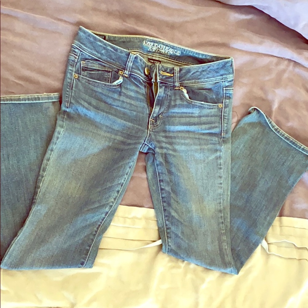 American Eagle Jeans “kick boot” size 8 short
